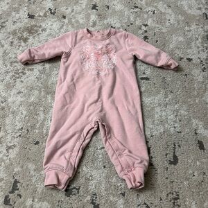 Kenzo Baby Girl's Embroidered Tiger Coverall Size 9 Months